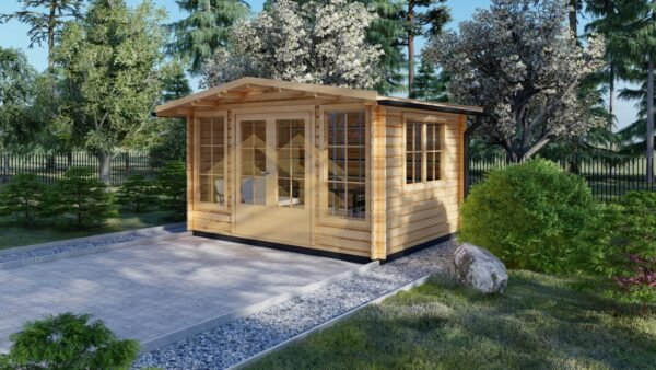Tømmerhytte 44mm Kristiansand, 16 m²