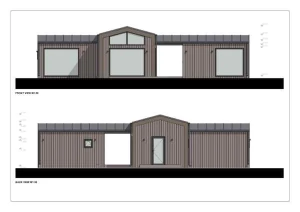 Liten Hytte + Badstue Romulus, 46 m²