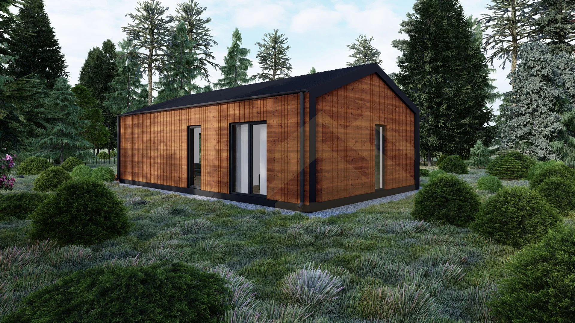 SIP Moderne Ferdighytter Constantine, 60 m²
