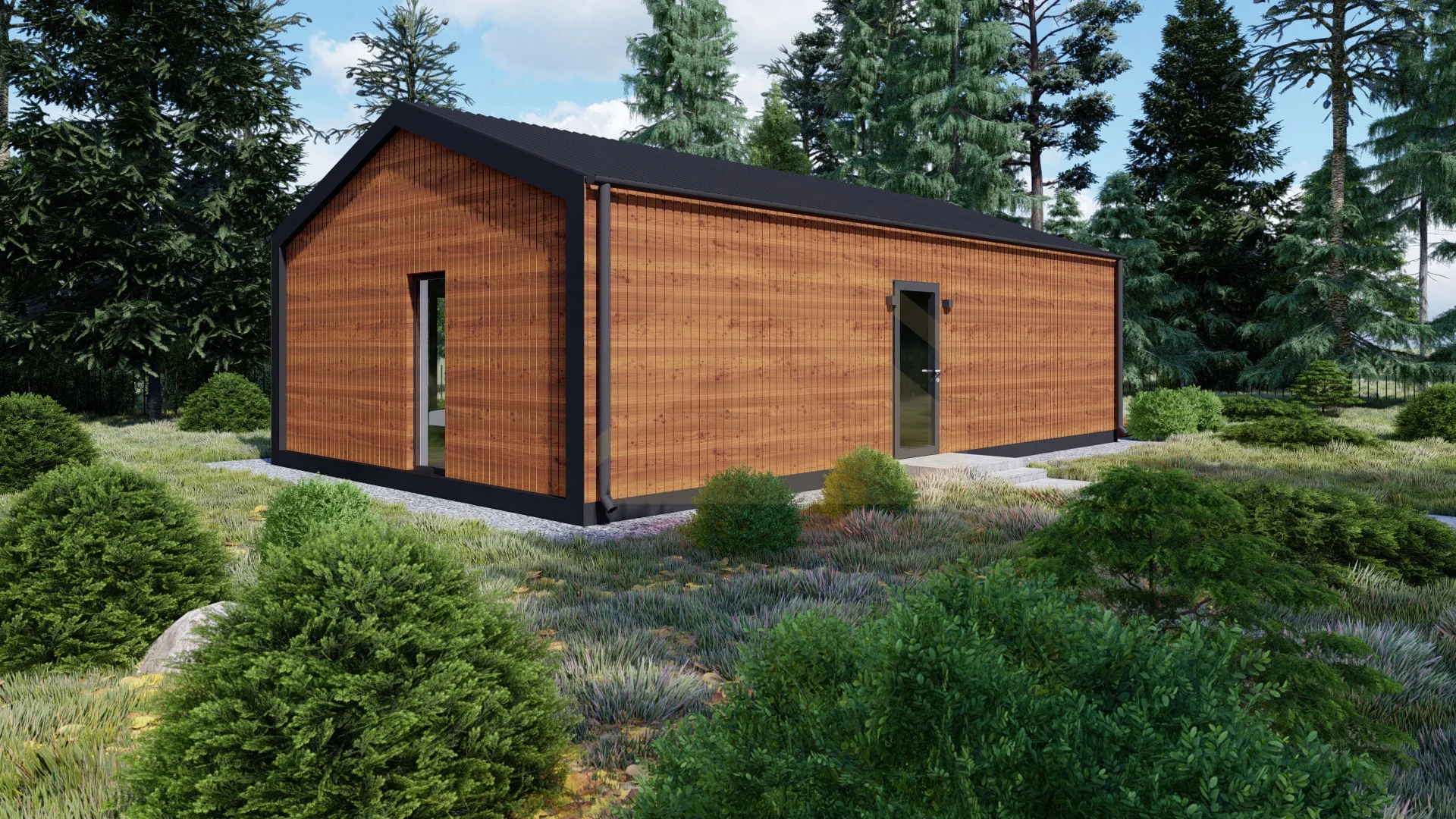 SIP Moderne Ferdighytter Constantine, 60 m²